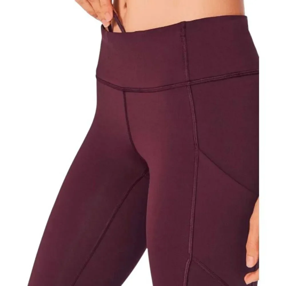 LULULEMON ATHLETICA Speed Up Tight V (28') In Garnet Size 6
